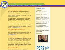 Tablet Screenshot of pepswestseattle.org